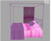Purple N Pink bed