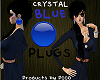 CRYSTAL BLUE Plugs (CS)