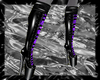 b purple macabre boots