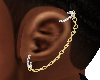 Gold Left Ear Chain
