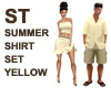 ST SUMMER SKIRTSET YELLO