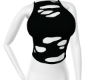 *B* Black Cutout Top