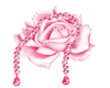 A Rose with beads