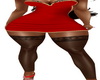 Red Sexy Mini W/Stocking