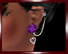 DT-Earrings Vamp Violet