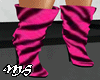 [MH] Pink Leo Boots