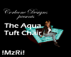 !MzRi! Aqua Tuft Chair