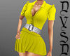 YellowRuffledTop&Skirt