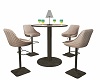 LL~GRAY & PINK TABLE 3