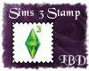 Sims 3 Stamp