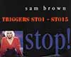 SAM  BROWN - STOP