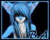 [BA] Blue Fox Hair F