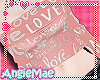 AM* Pink Love top