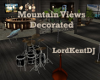 Mountain Views Decorated