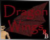 M/F Red Dragon Wings