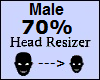 Head Scaler 70% Male
