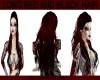 LONG RED AND BLACK HAIR