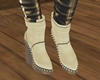 Creamy boots