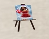Christmas Art Easel