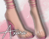 A| Pink Straps Heels