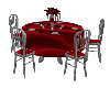 AP~Red/Gray Weddin Table