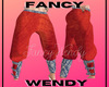 Red/Indigo Fancy Pants