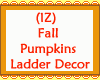 Fall Pumpkins Ladder