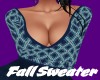 Blue Fall Sweater