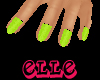 ~Elle~ Green Nails