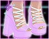 ✩ Lace Heels Lilac