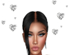 Diamond Floating Hearts