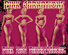 Pink Lace Bikini Sarong