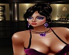 Purple Divina Earrings