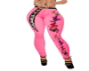 pink rl butterfly pants