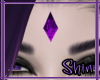 S| Violet Forehead Gem