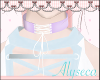 Aly! Corset Choker Purpl