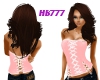 HB777 Corset Top Pink