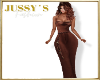 Brown Silk Pantsuit Ann