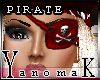 !Yk Pirate PaTch Red