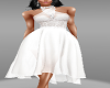 SR~ Ladies White Dress