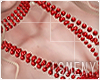 [Is] Collar Red Pearls