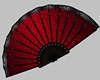 Victorian Red Fan
