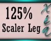 Scaler Leg Female 125%