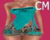 ROCK PRINCESS FIT TEAL