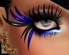 [LW] Blue Thick Lashes