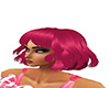 short pink bob