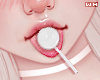 w. Tongue White LolliPop