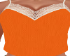 Kami Orange Lace Top
