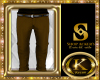 Casual Brown Pants