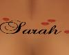 Sarah Custom back Tattoo